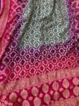 Handloom Banarasi Bandhej Dupatta