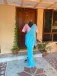 modern saree hand work blouse