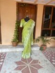 organza saree blouse