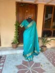 saree with stitched blouse