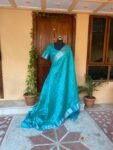 saree with stitched blouse