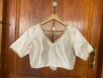 pure silk hand embroidery blouse