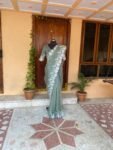 organza saree blouse