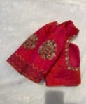 pure silk hand embroidery blouse