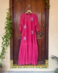 Organic chanderi dress