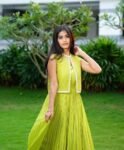 Green Anarkali suit usa