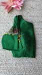 pure silk hand embroidery blouse