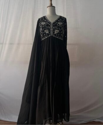 Designer Hand work Anarkali with dupatta