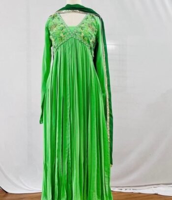 Designer Hand work Anarkali with dupatta