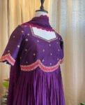 Purple Anarkali suit usa