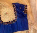 pure silk hand embroidery blouse