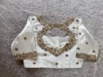 pure silk hand embroidery blouse