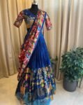 Women’s pure kalamkari lehenga set