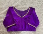 pure silk hand embroidery blouse
