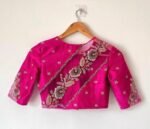 pure silk hand embroidery blouse