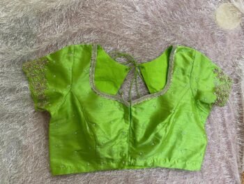 pure silk hand embroidery blouse usa