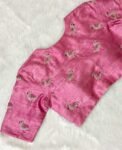 Pure silk hand embroidery blouse