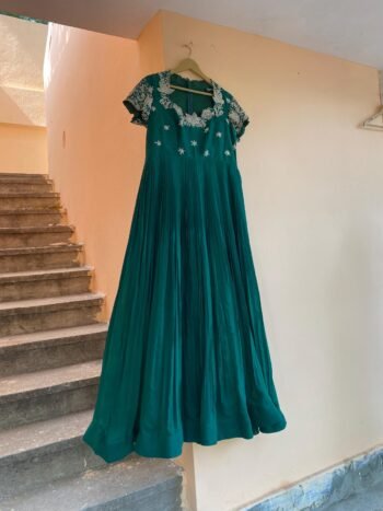 Green Anarkali suit usa