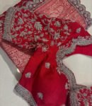 pure silk hand embroidery blouse