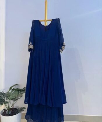 Hand embroidered Anarkali