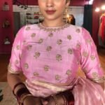 Pure silk hand embroidery blouse