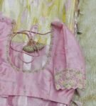 pure silk hand embroidery blouse