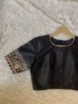 pure silk hand embroidery blouse