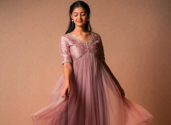 Pink Anarkali Suit:Hand Embroidered Indian Dress, soft net anarkali,hand embroidered anarkali dress,pink anarkali dress