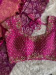 pure silk hand embroidery blouse