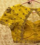pure silk hand embroidery blouse
