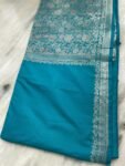 Traditional border silk saree with stitched blouse|traditional saree with readymade blouse