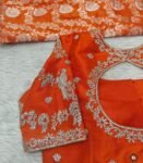 Hand Embroidered Zardosi Silk Blouse