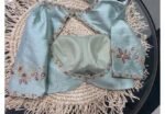 pure silk hand embroidery blouse