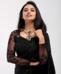 Pure silk cocktailsaree