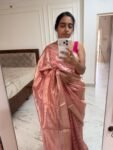 Saree with stitched blouse
